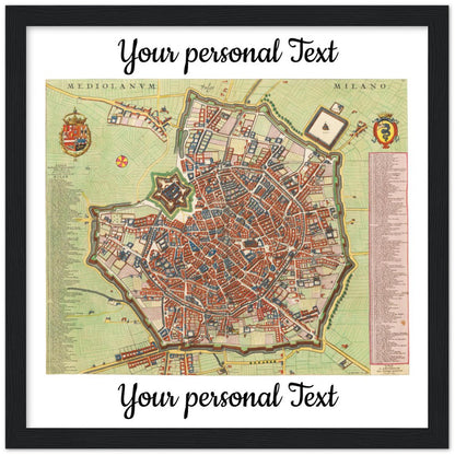 Personalisierte historische europäische Stadtansichten