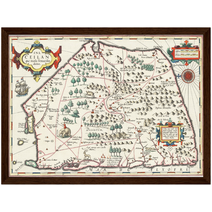 Historical city map  Test product horizontal 3 sizes