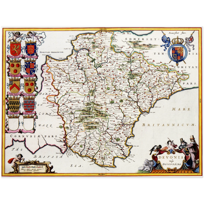 Historical city map  Test product horizontal 3 sizes