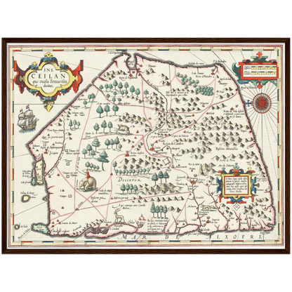 Historical city map  Test product horizontal 3 sizes