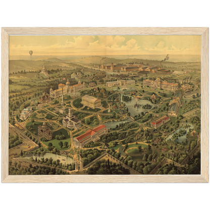Historical city map  Test product horizontal 3 sizes