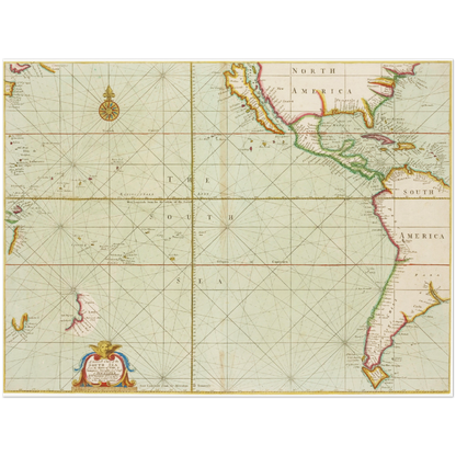 Historical city map  Test product horizontal 3 sizes