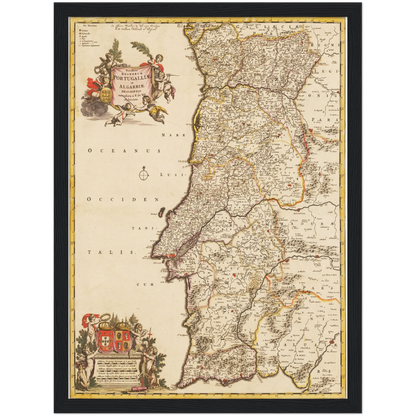 Historical city map  Test product horizontal 3 sizes