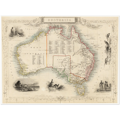 Australien um 1850