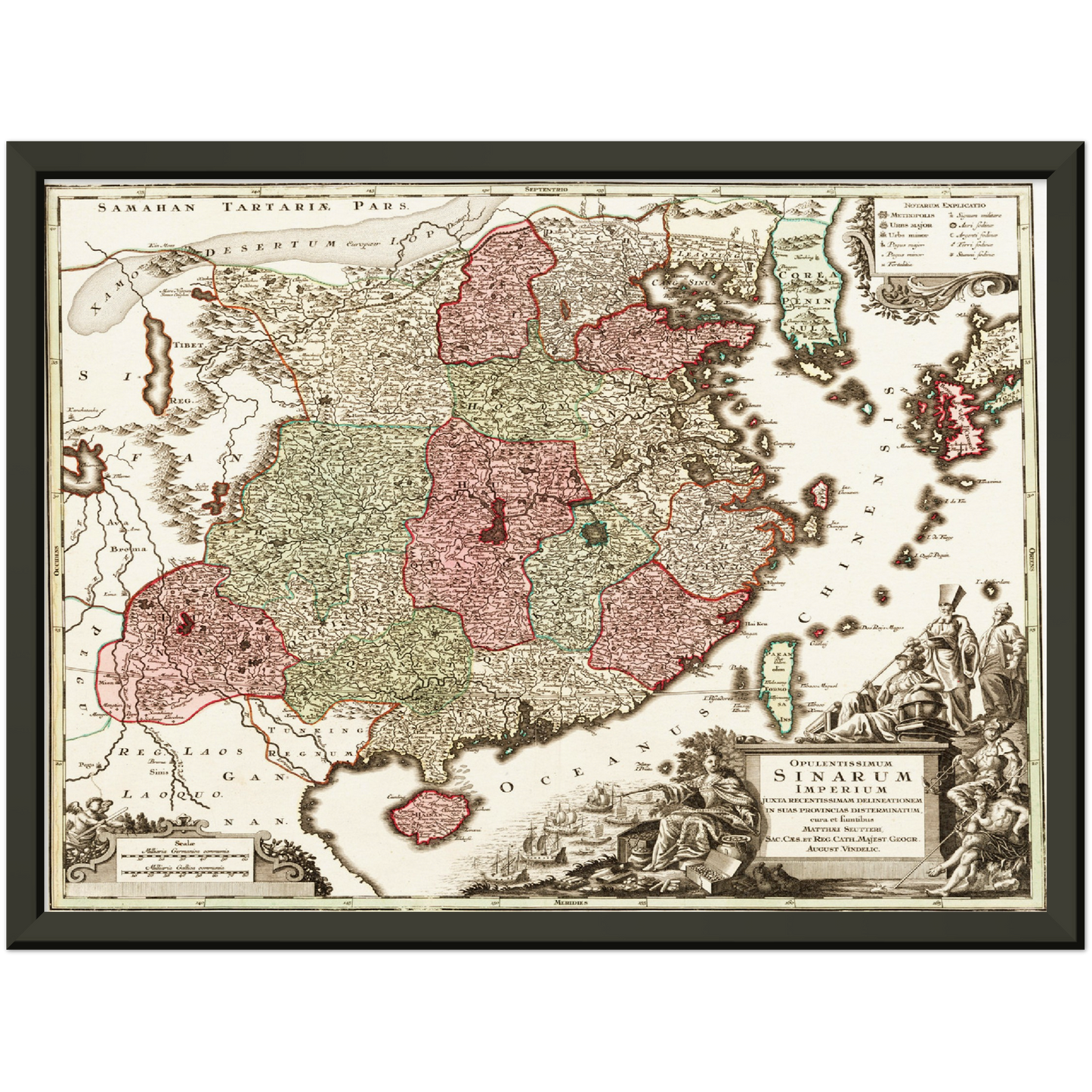 Historical city map  Test product horizontal 3 sizes