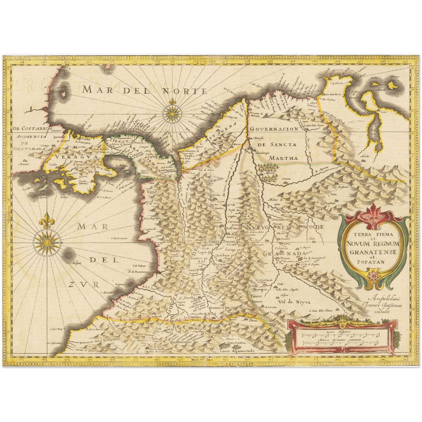 Kolumbien um 1638