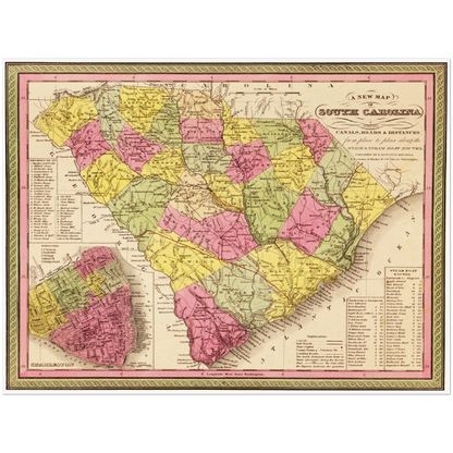 Historical city map  Test product horizontal 3 sizes