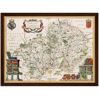 Worcestershire um 1646