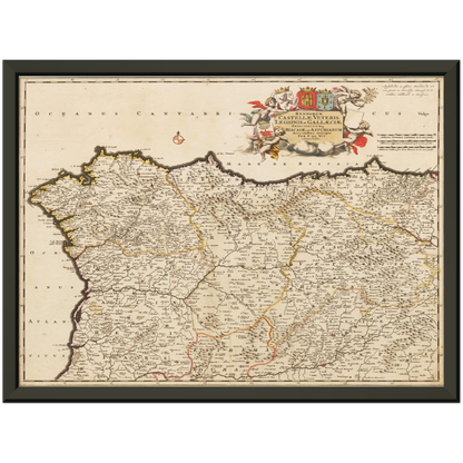 Historical city map  Test product horizontal 3 sizes