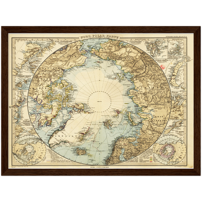 Historical city map  Test product horizontal 3 sizes