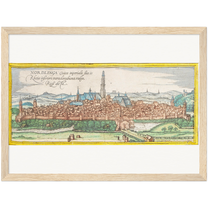 Historical city map  Test product horizontal 3 sizes