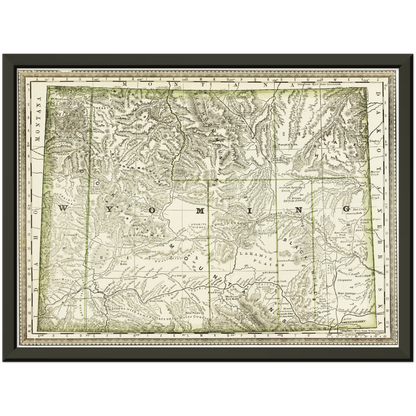 Historical city map  Test product horizontal 3 sizes