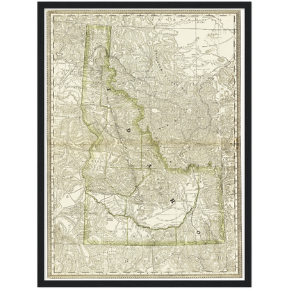 Historical city map  Test product horizontal 3 sizes