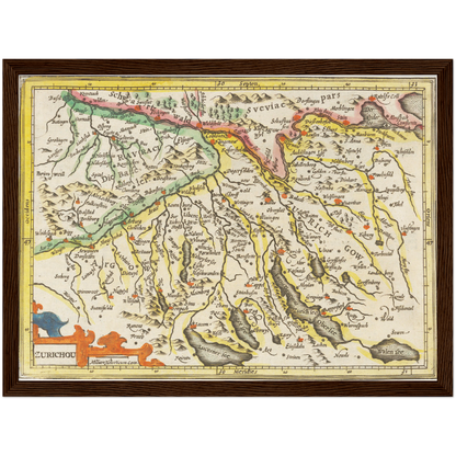 Zürichgau um 1609