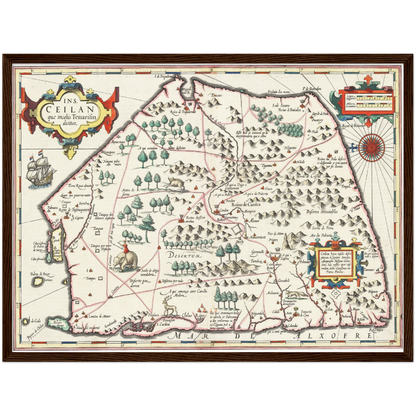 Historical city map  Test product horizontal 3 sizes