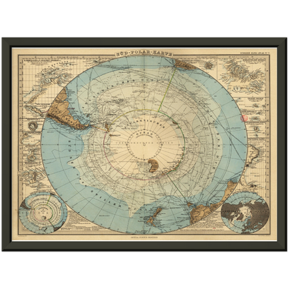 Historical city map  Test product horizontal 3 sizes