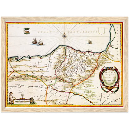 Historical city map  Test product horizontal 3 sizes