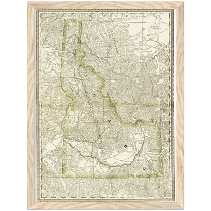 Historical city map  Test product horizontal 3 sizes