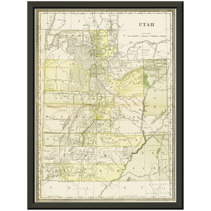 Historical city map  Test product horizontal 3 sizes