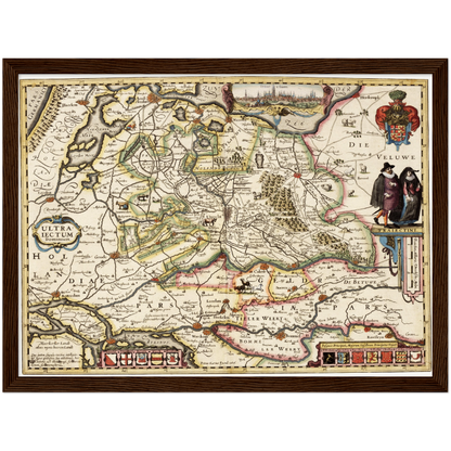 Historical city map  Test product horizontal 3 sizes