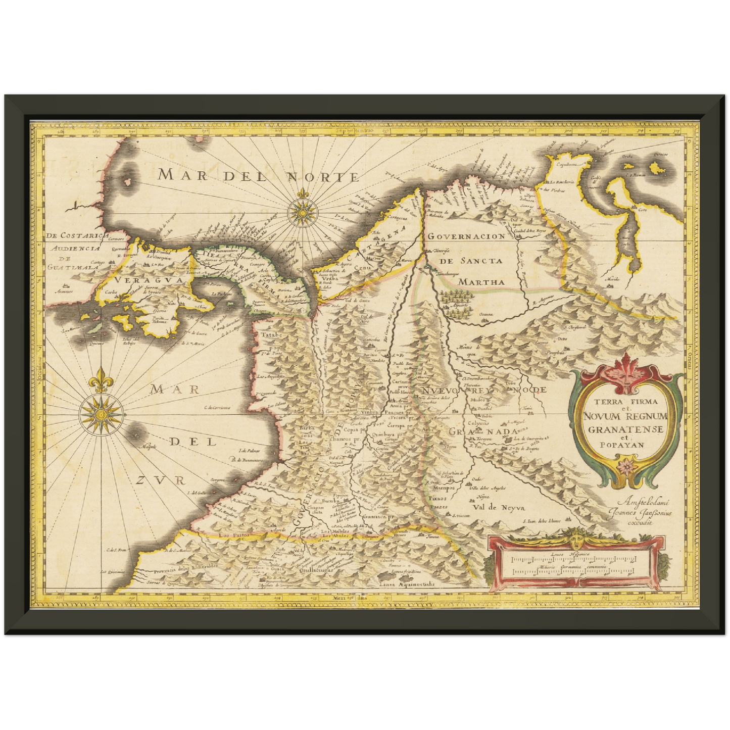 Kolumbien um 1638