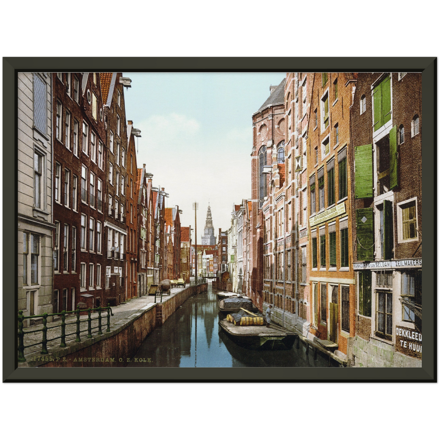 Historische Ansicht Amsterdam um 1895
