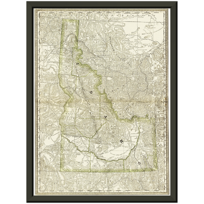 Historical city map  Test product horizontal 3 sizes