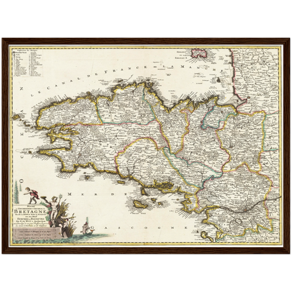 Historical city map  Test product horizontal 3 sizes