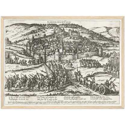 Historical city map  Test product horizontal 3 sizes