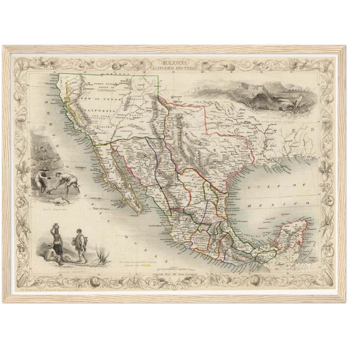 Mexiko um 1850