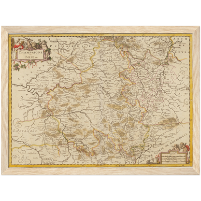 Historical city map  Test product horizontal 3 sizes