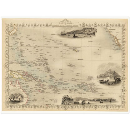 Polynesien um 1850