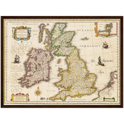 Historical city map  Test product horizontal 3 sizes