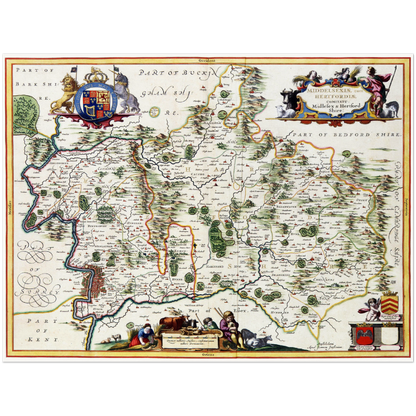 Hertfordshire um 1646