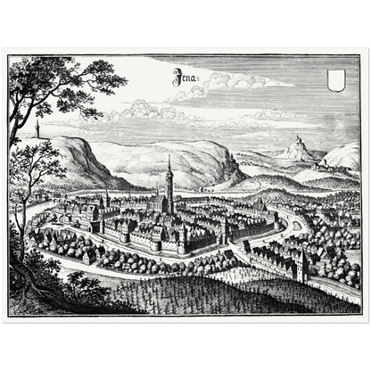 Historical city map  Test product horizontal 3 sizes