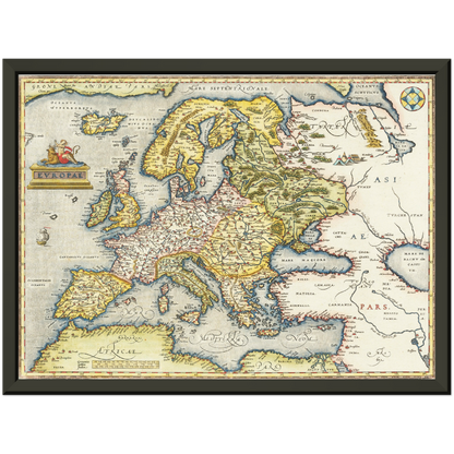 Historical city map  Test product horizontal 3 sizes