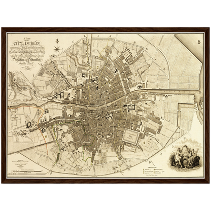 Dublin um 1797