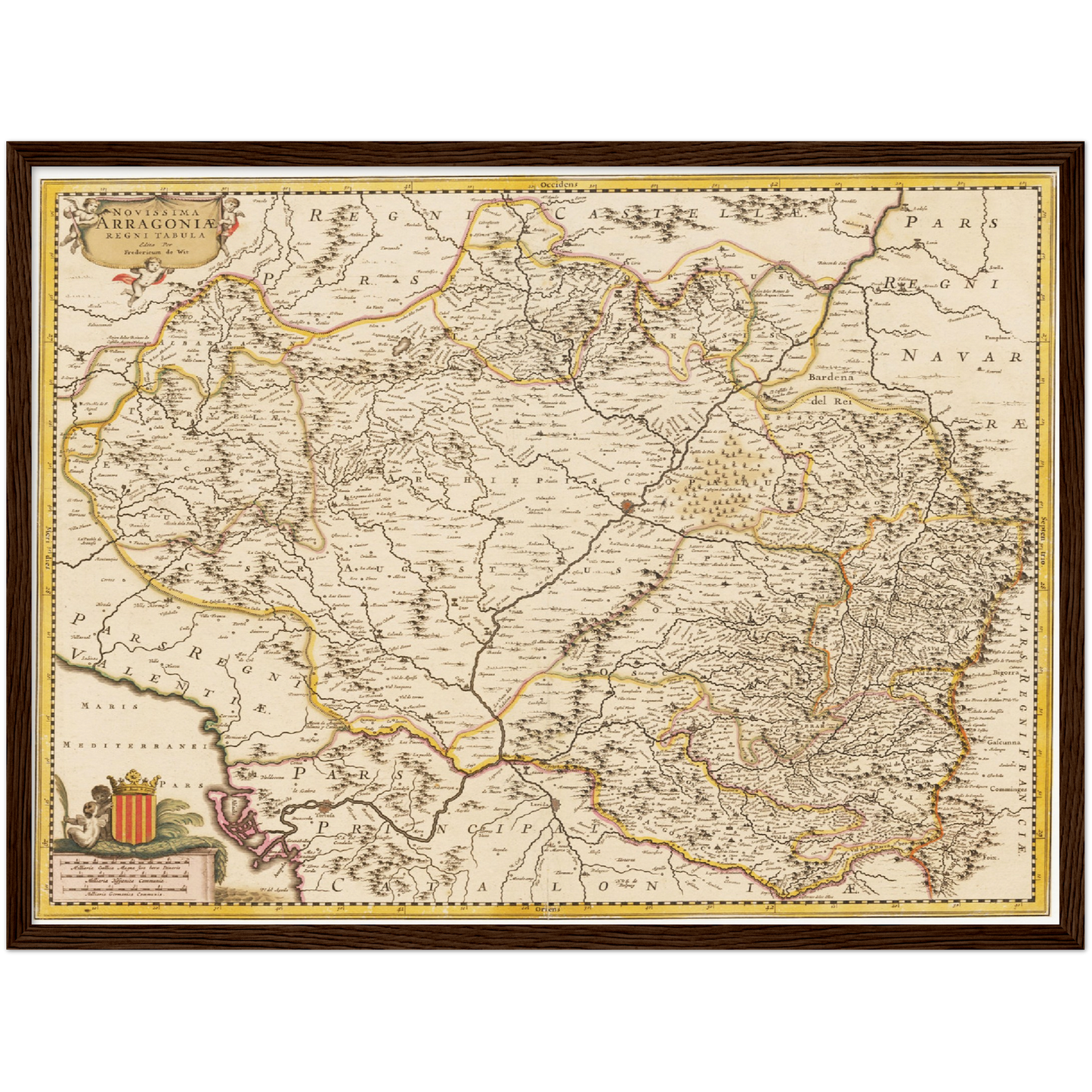 Historical city map  Test product horizontal 3 sizes