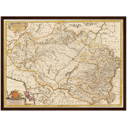 Historical city map  Test product horizontal 3 sizes