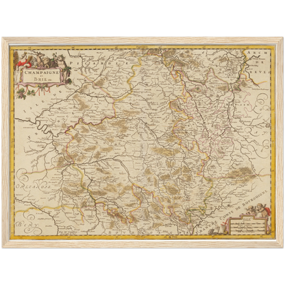 Historical city map  Test product horizontal 3 sizes