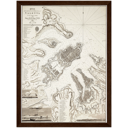 Historical city map  Test product horizontal 3 sizes