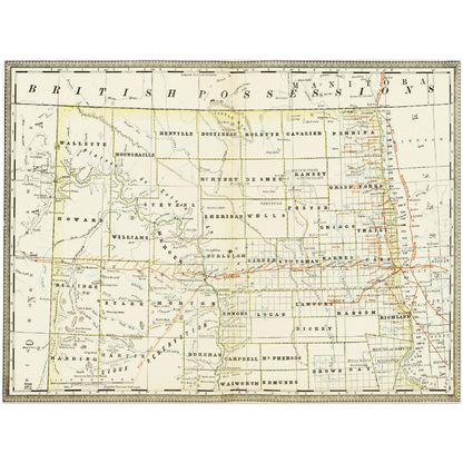 Historical city map  Test product horizontal 3 sizes