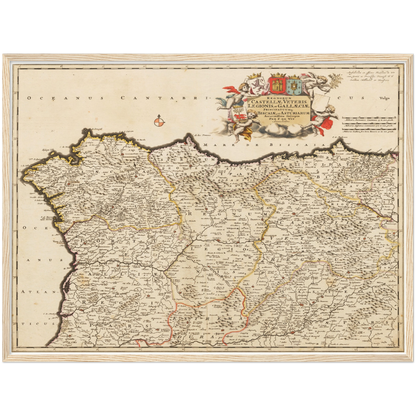 Historical city map  Test product horizontal 3 sizes