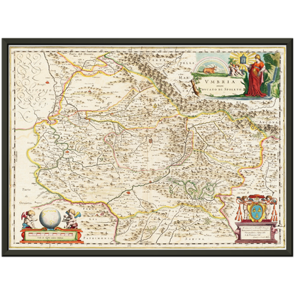 Historical city map  Test product horizontal 3 sizes