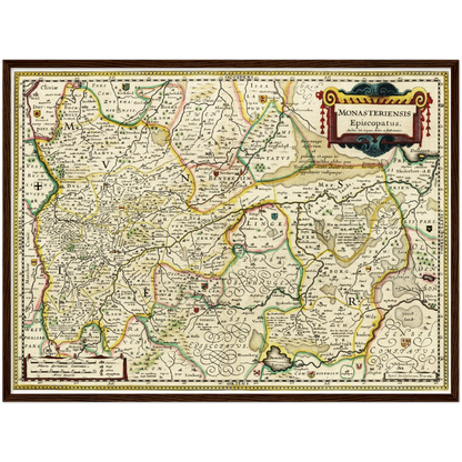 Historical city map  Test product horizontal 3 sizes