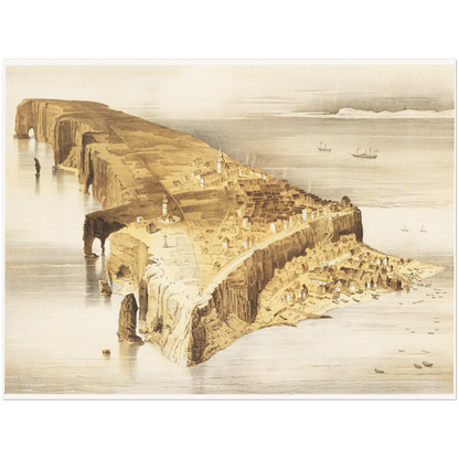 Historical city map  Test product horizontal 3 sizes