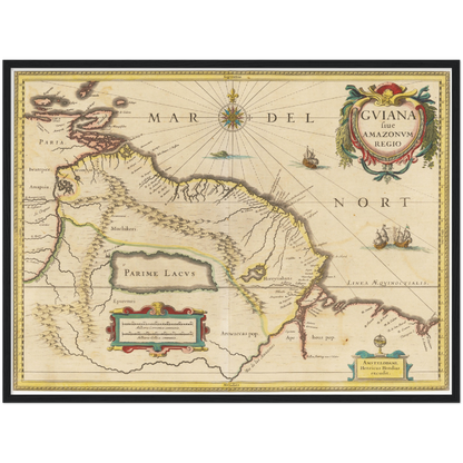 Guyana um 1638