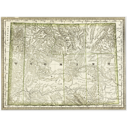 Historical city map  Test product horizontal 3 sizes