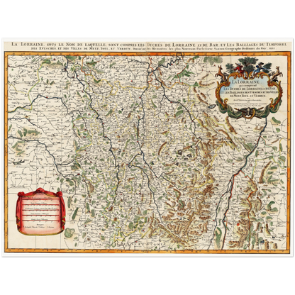 Historical city map  Test product horizontal 3 sizes