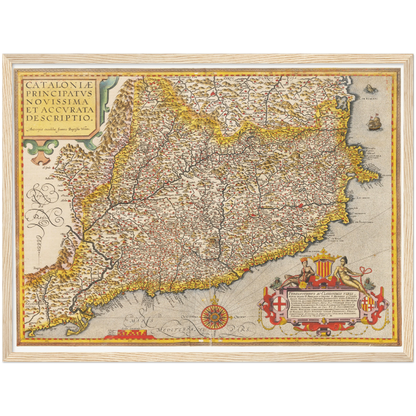 Historical city map  Test product horizontal 3 sizes